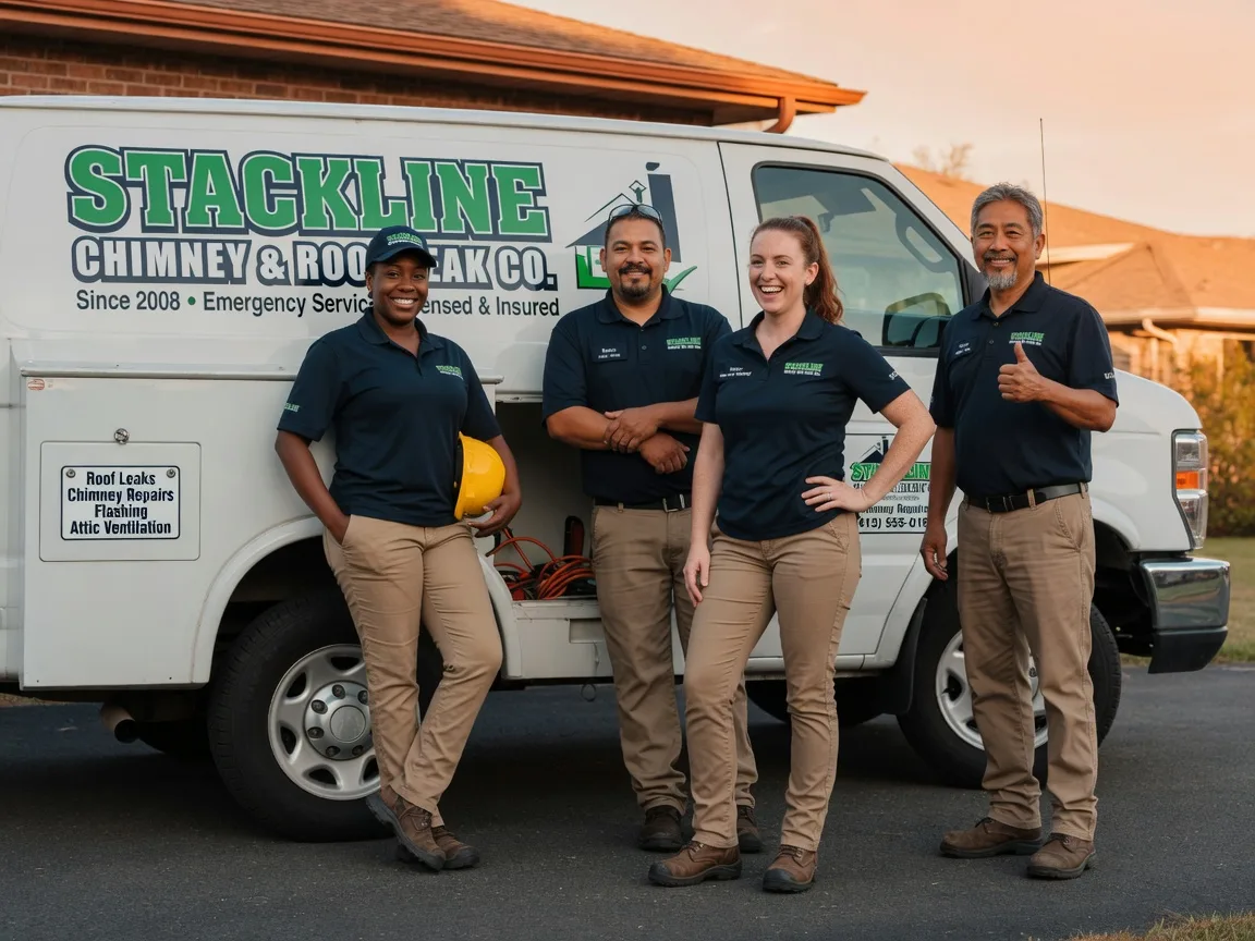 Chimney flashing repair company in Polk, NE